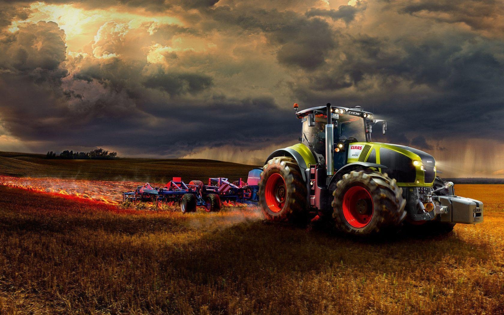 1680x1050 Class tractor Wallpaper, Desktop