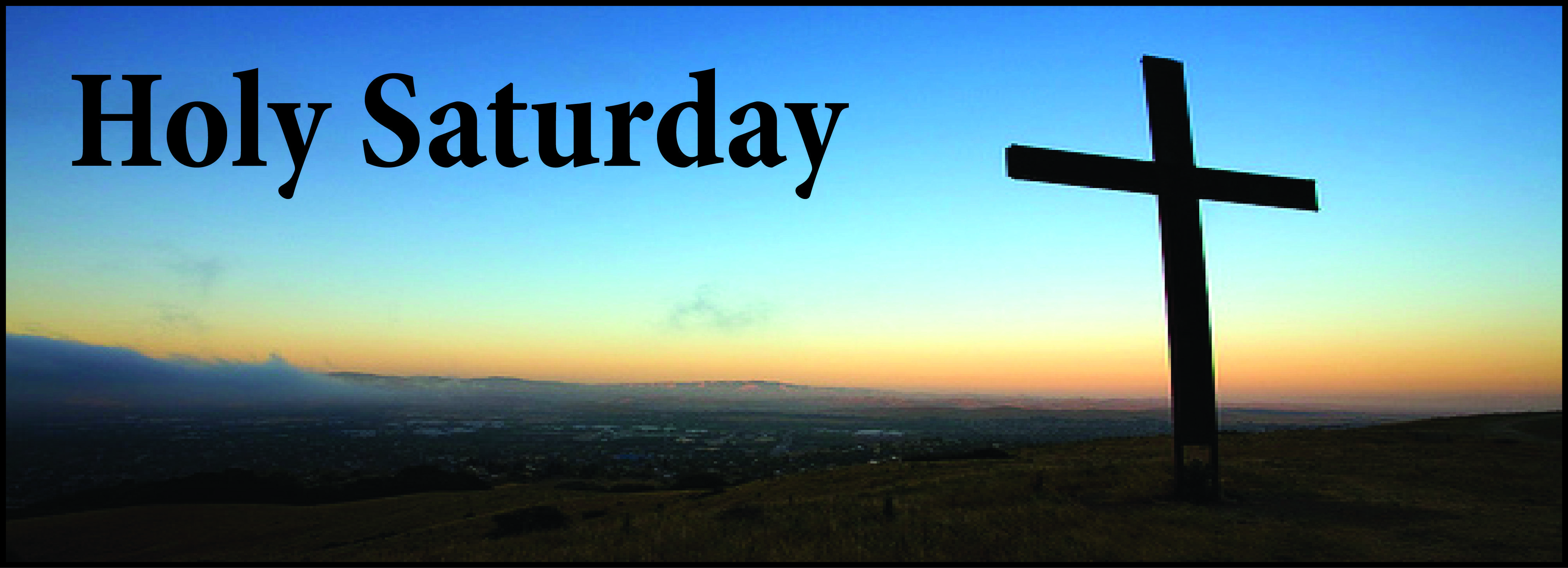 4440x1610 Beautiful Holy Saturday Wish Picture, Dual Screen