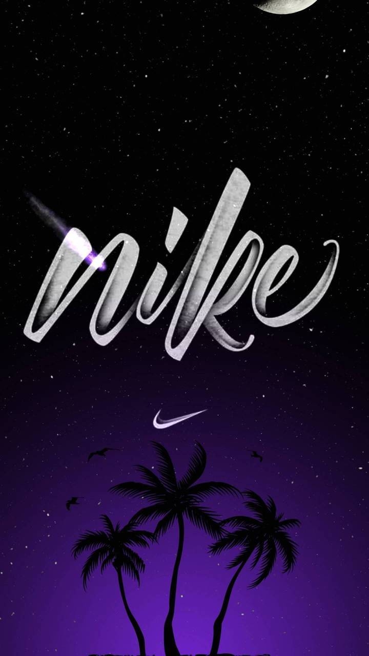 720x1280 Purple palms nike wallpaper, Phone