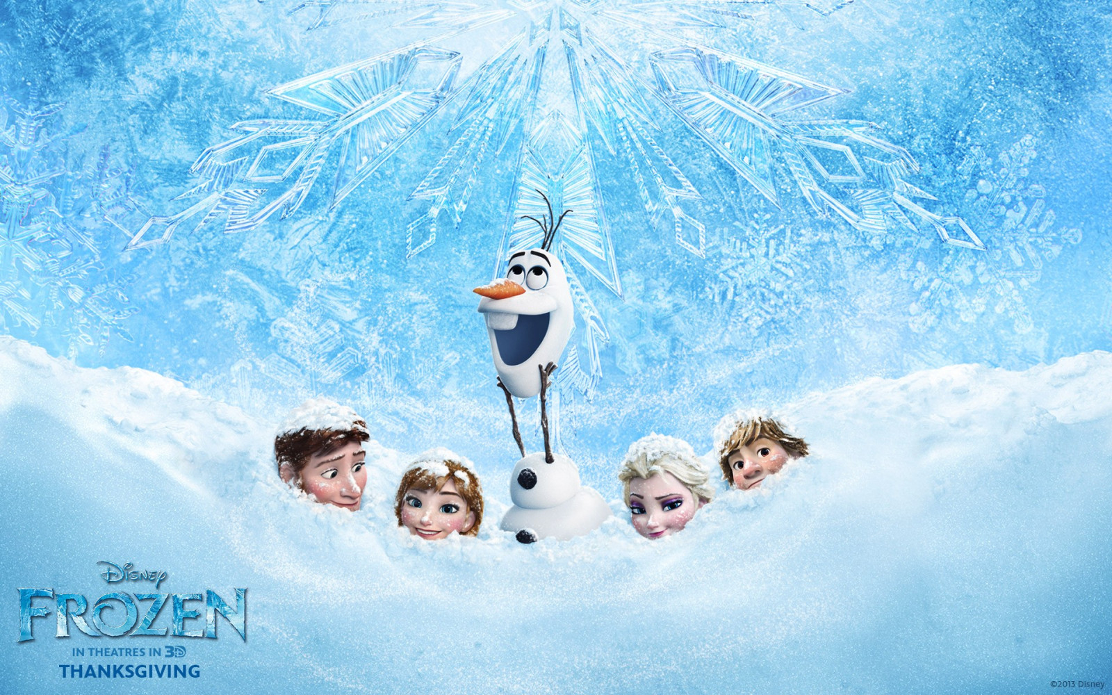 1600x1000 Wallpaper, illustration, snow, winter, ice, Frozen movie, Walt Disney, animated movies, season, 1920x1200 px, computer wallpaper 1920x1200, Desktop