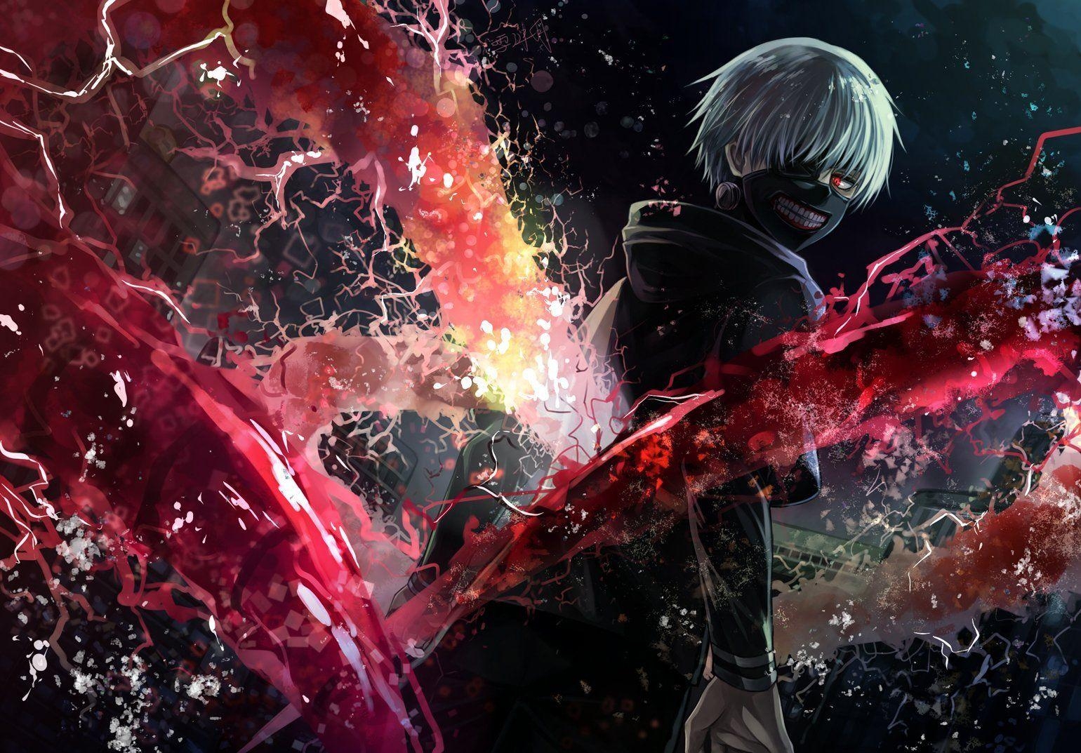 1540x1080 Anime Tokyo Ghoul Dark Horror wallpaperx1073, Desktop