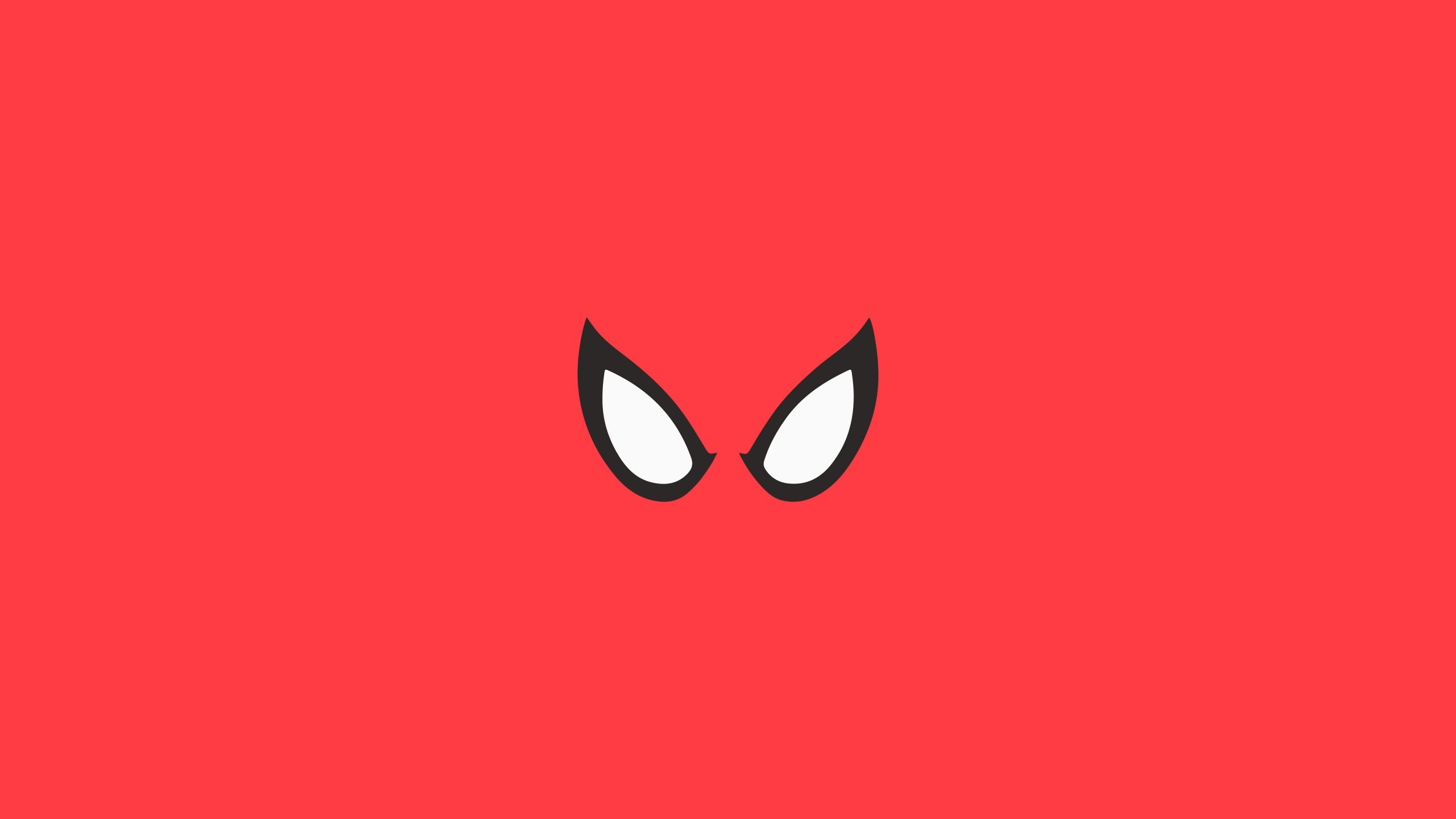 2560x1440 Wallpaper 4k Spiderman Red Minimal Background 4k Wallpaper, 5k, Desktop