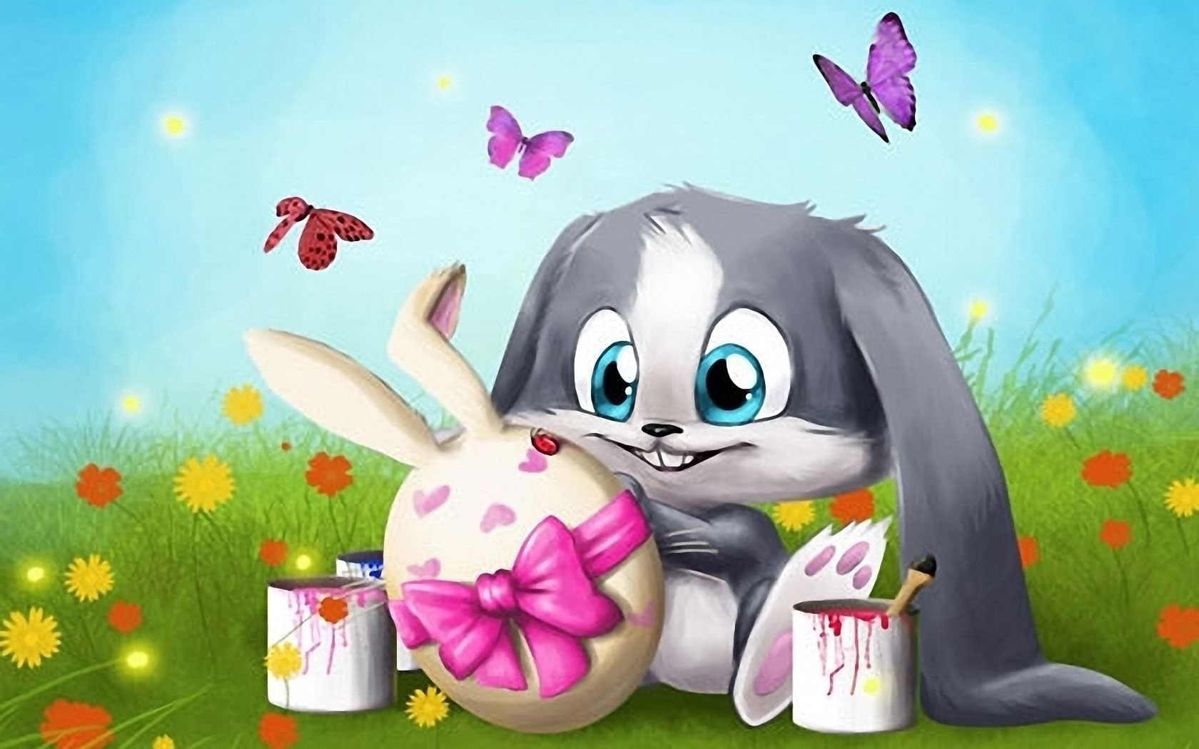 1680x1050 Cute Easter Wallpaper, Desktop