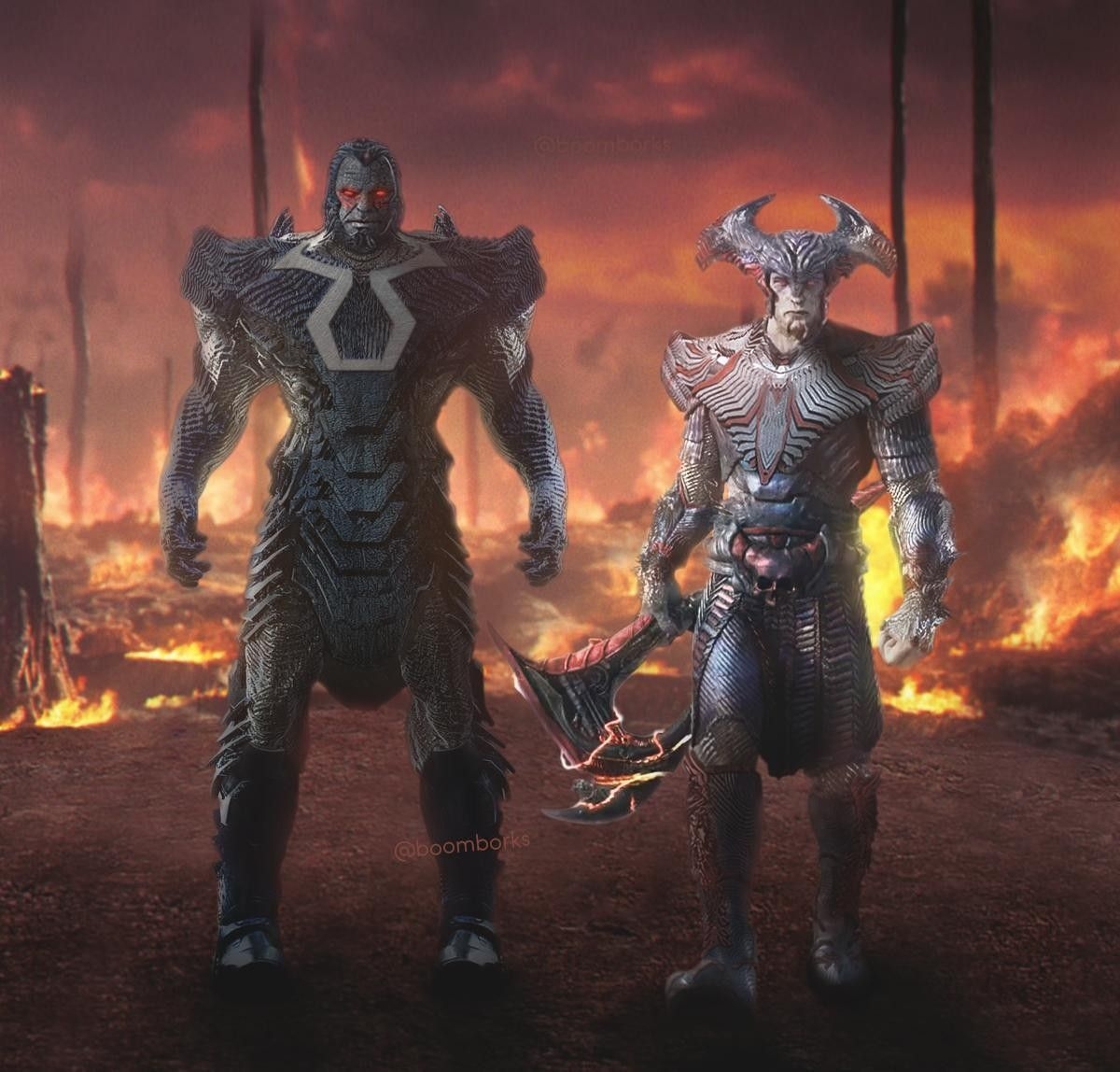 1200x1150 Steppenwolf and Lord Darkseid. Dc comics art, Dark comics, Dc comics vs marvel, Desktop