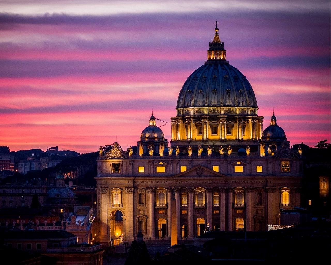 1280x1030 Download wallpaper  rome, italy, vatican, st peters, Desktop