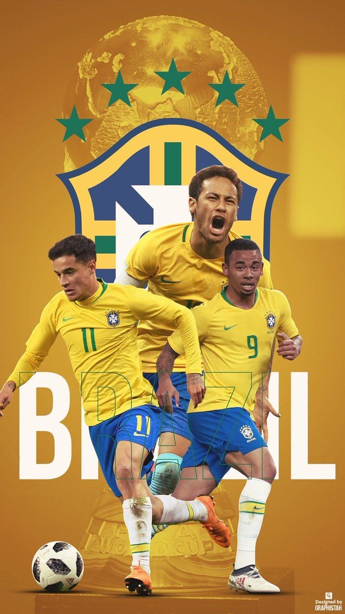 680x1200 Brazil National Football Team Wallpaper, Phone