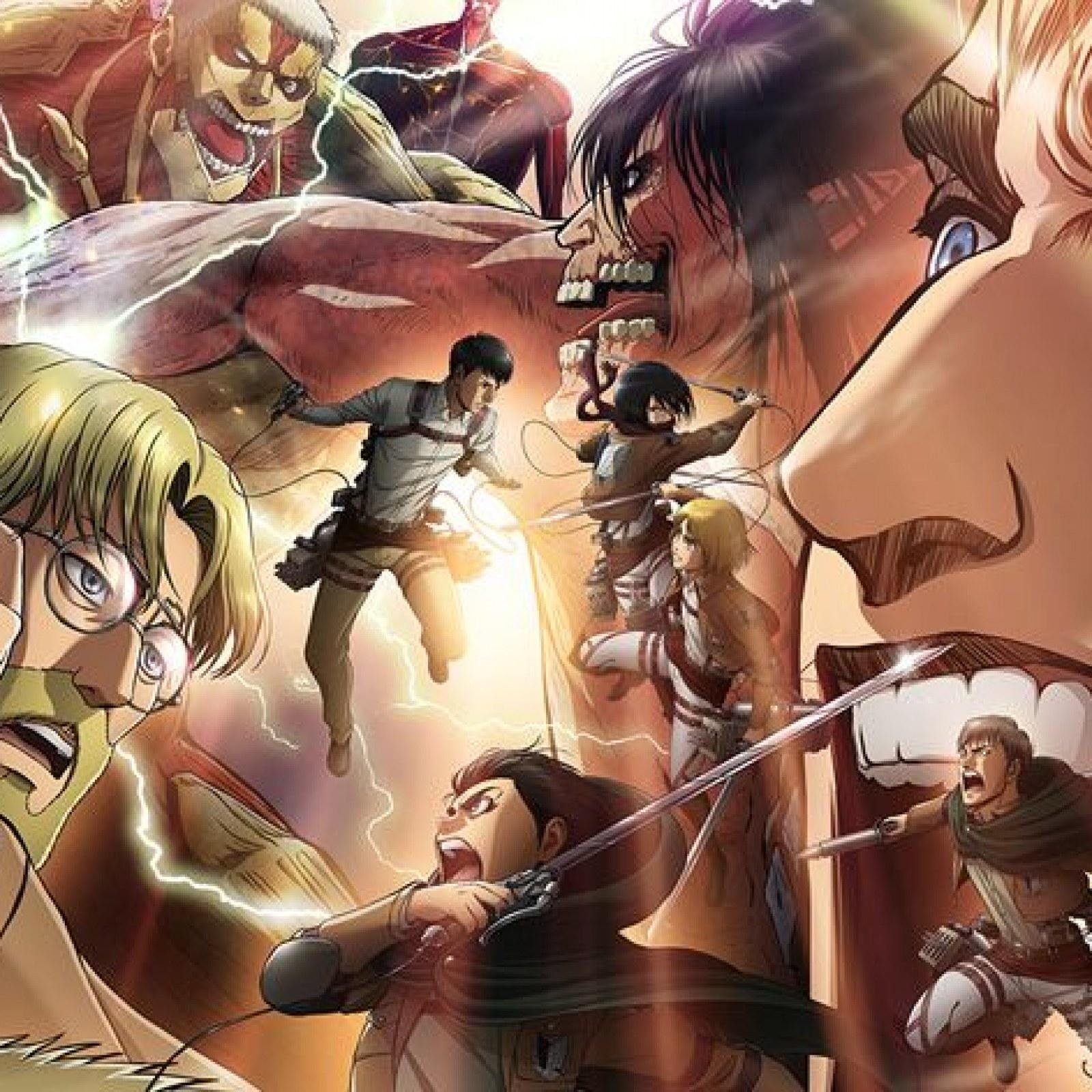 1600x1600 Attack on Titan' Season Part 2 Simulcast Pushed Back Following, Phone