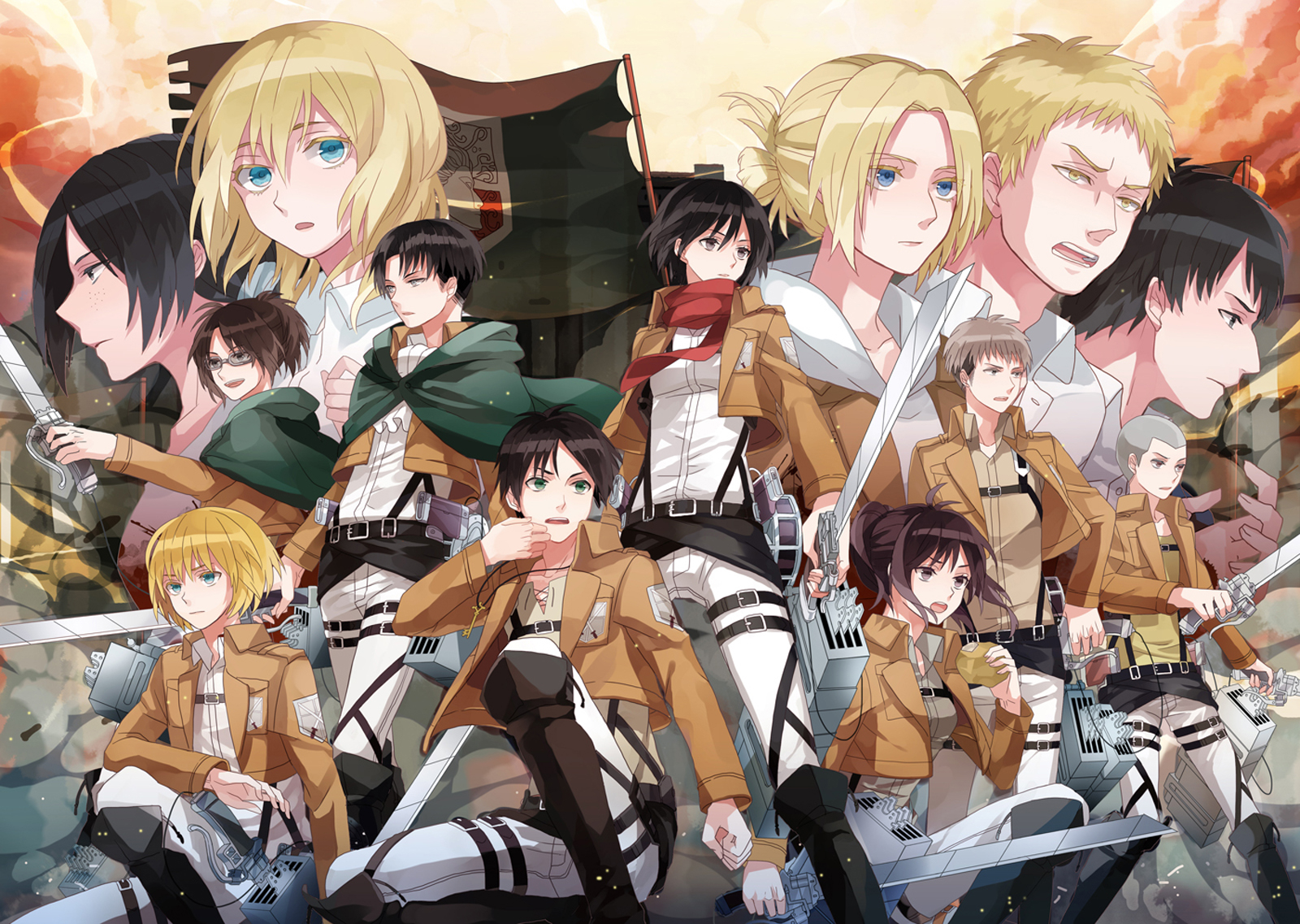 1600x1140 Attack on Titan Wallpaperx1137, Desktop