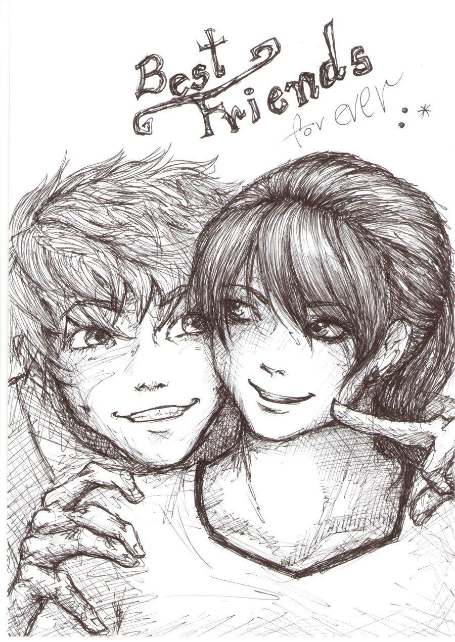 900x1280 Image result for sketches of best friends forever boy, Phone