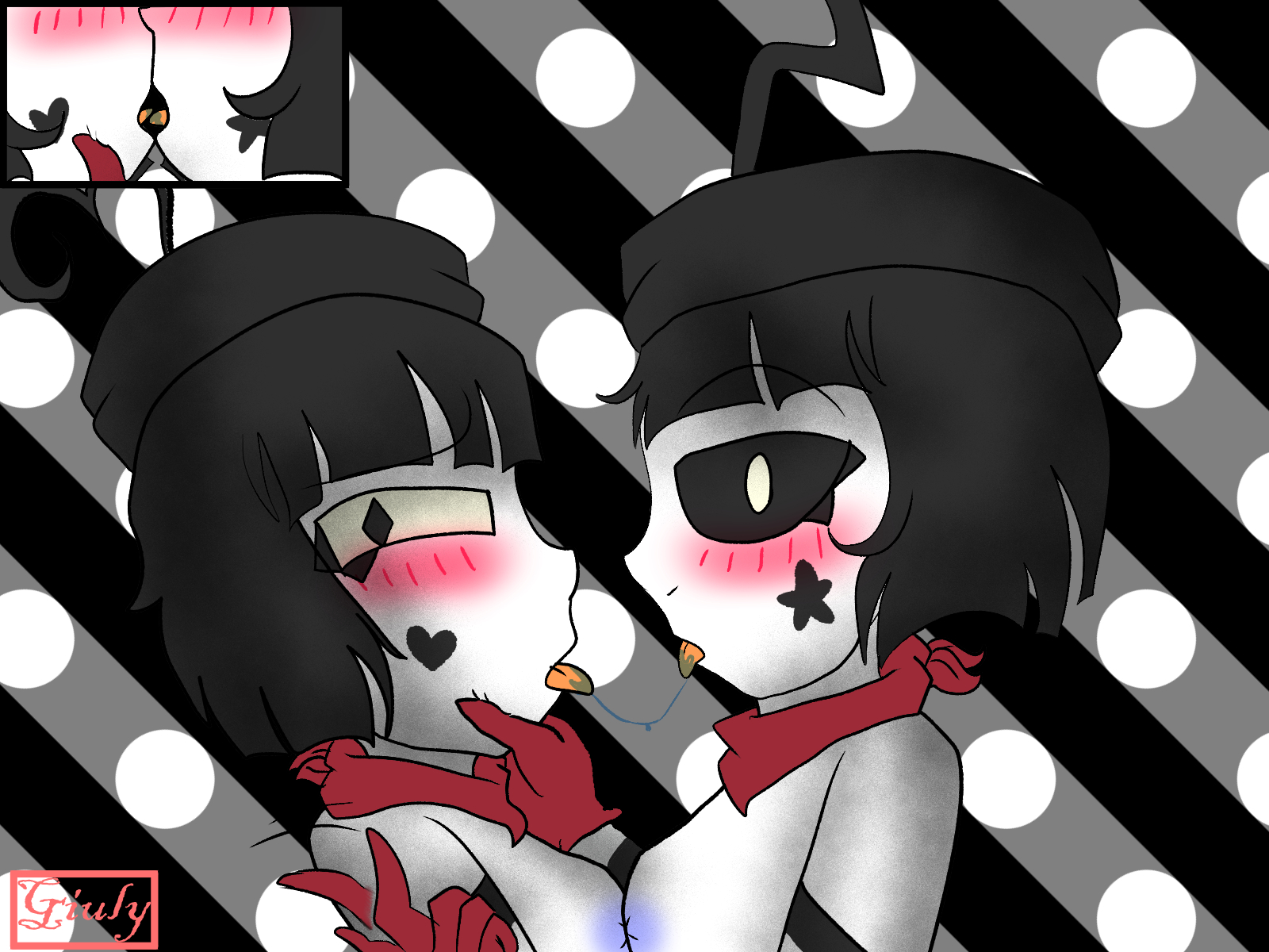 1600x1200 Mime And Dash / ChuChu x BonBon by giulianazerpa22 on Newgrounds, Desktop