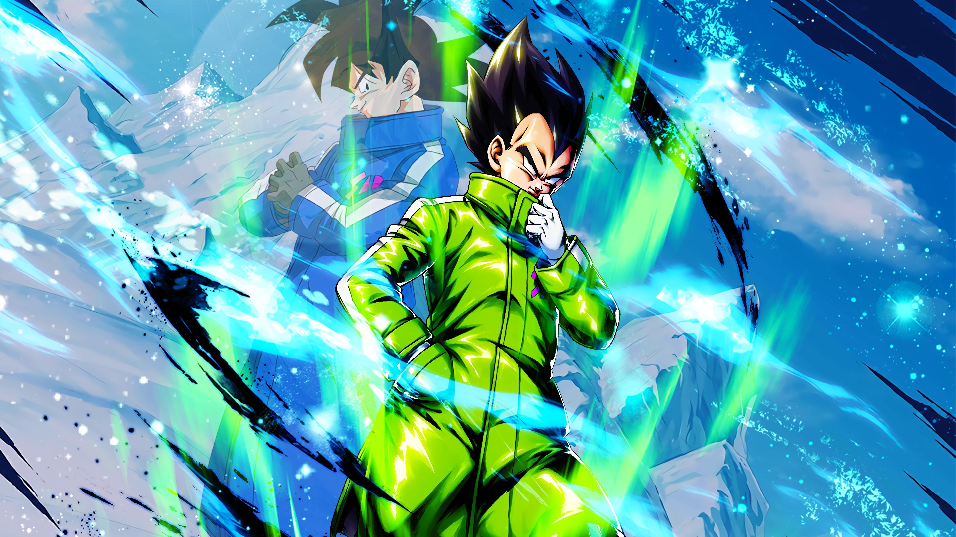 3840x2160 John Coat Vegeta Character Art + 4K PC Wallpaper + 4K Phone Wallpaper! #DBLegends #DragonBallLegends, Desktop