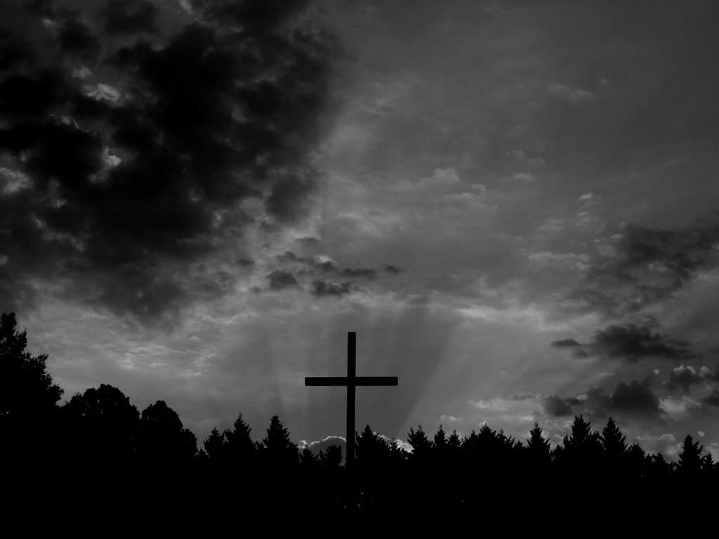 1030x770 Free Black And White Cross Background, Desktop