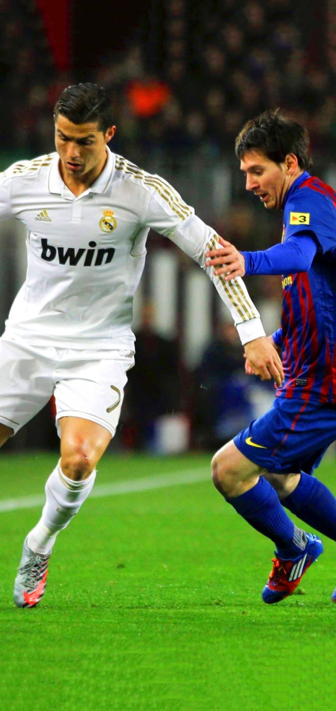 1080x2280 Ronaldo And Messi Wallpaper, Phone