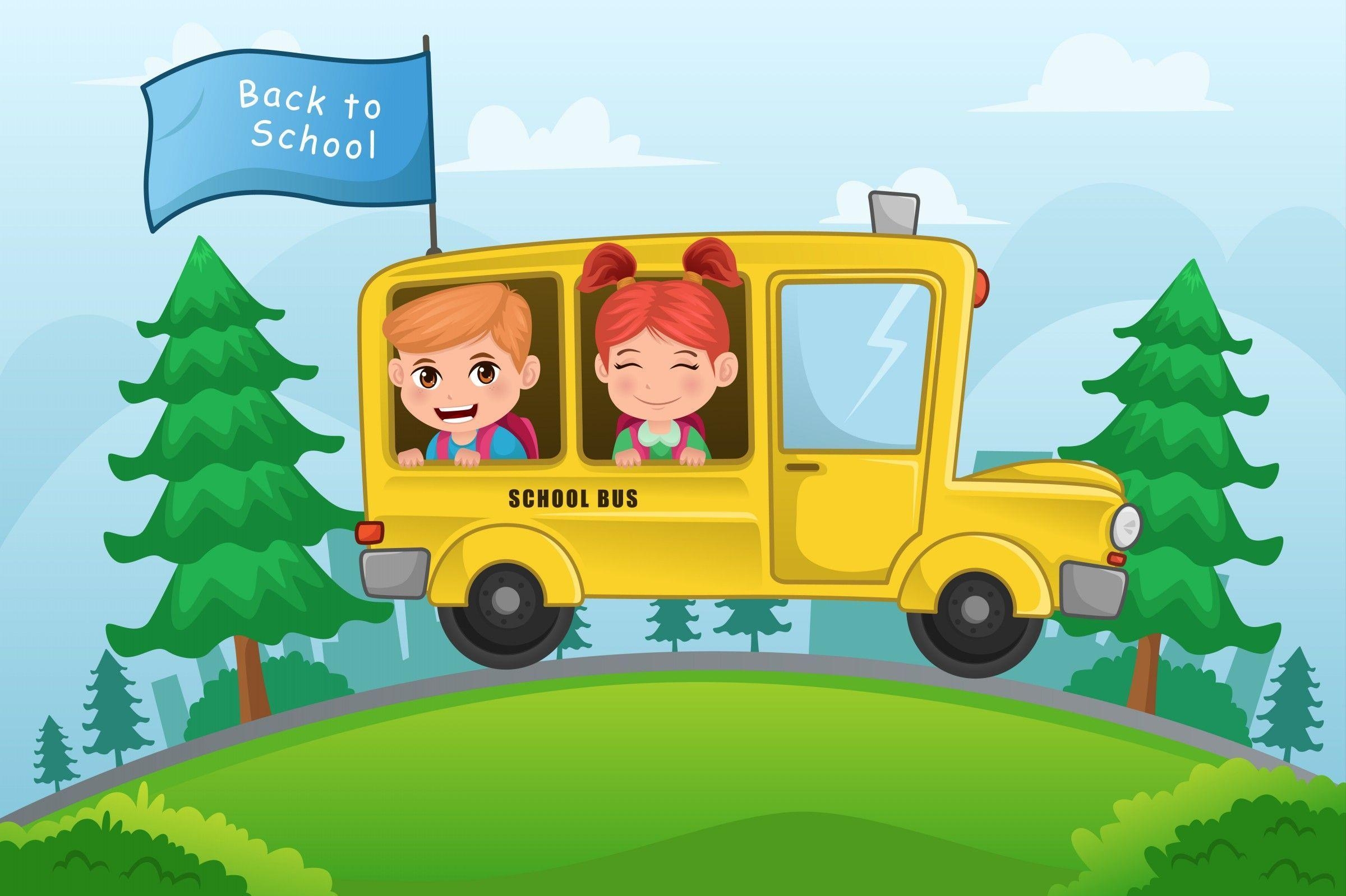 2400x1600 September 1, Back to School Bus • Elsoar, Desktop