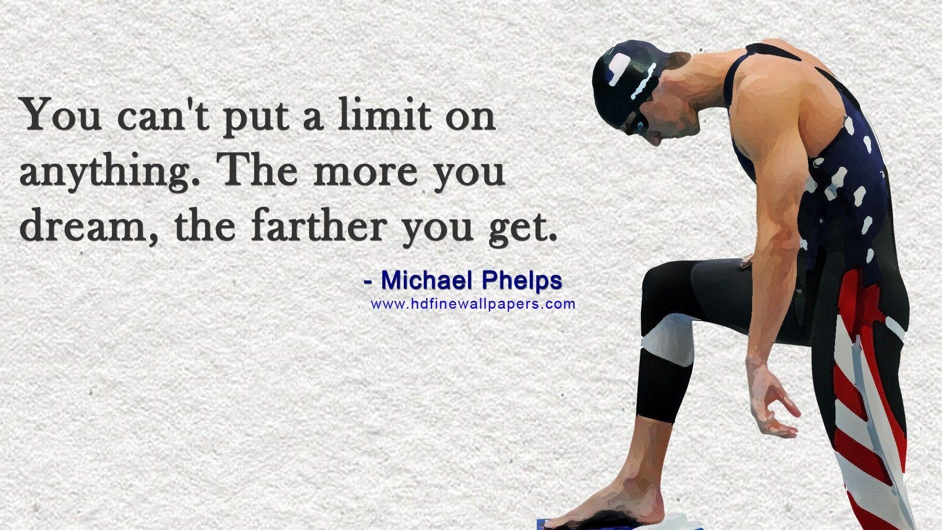 1920x1080 Michael Phelps Quotes Wallpaper HD Background, Image, Pics, Desktop