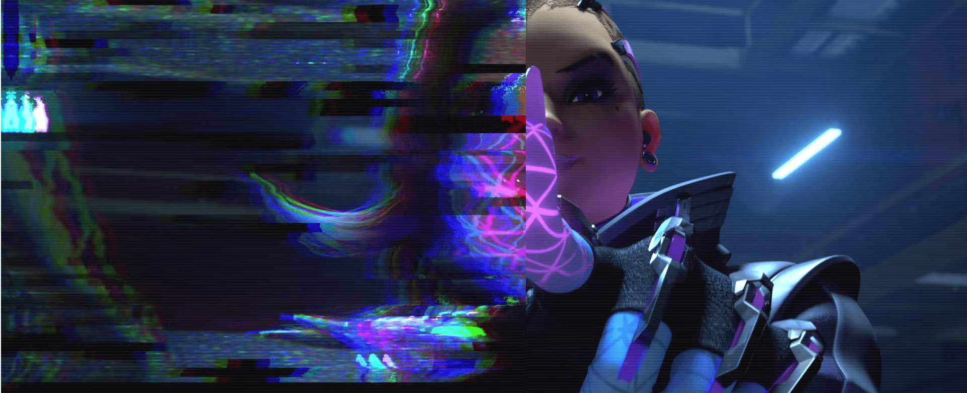 1920x780 Sombra Wallpaper, Dual Screen