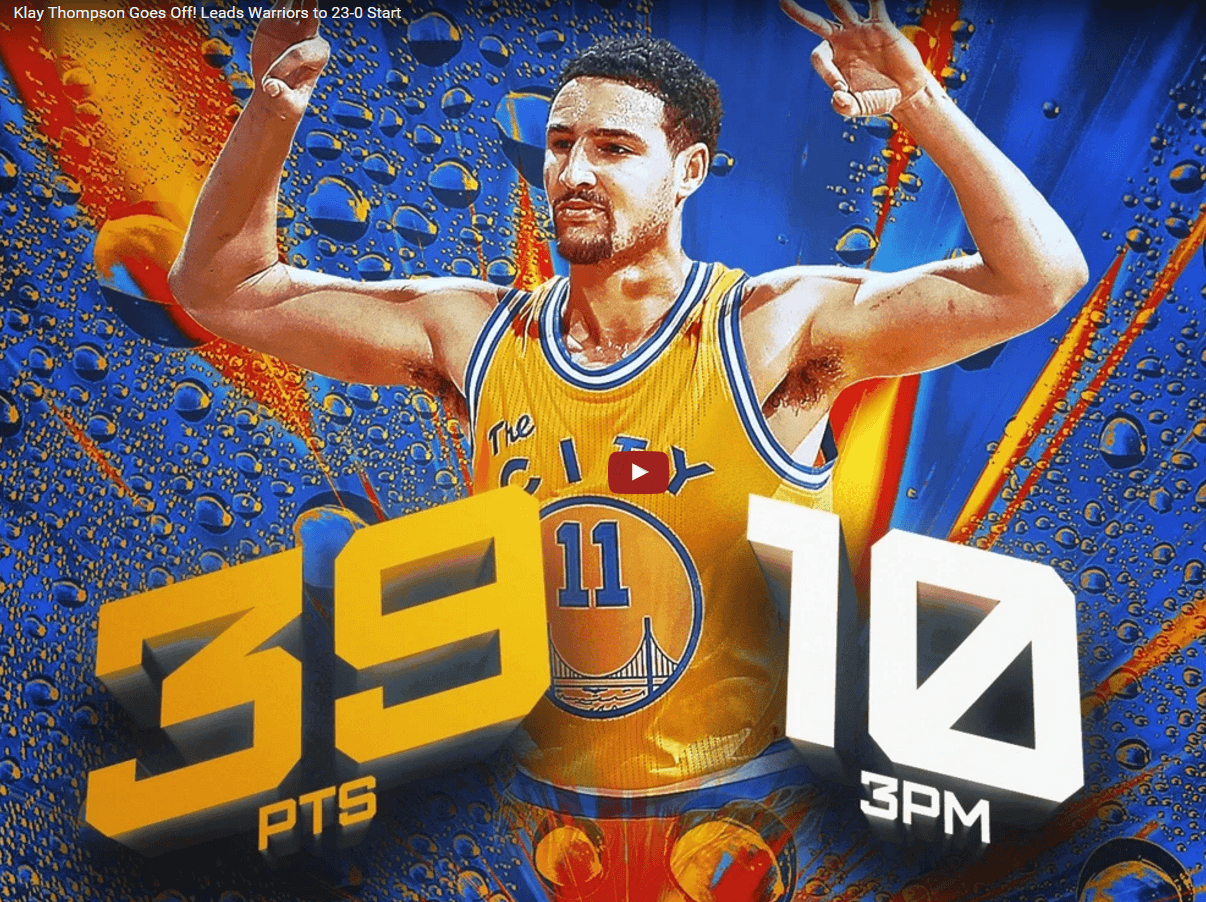 1210x910 Klay Thompson Drops 39 in Warriors Win (VIDEO), Desktop