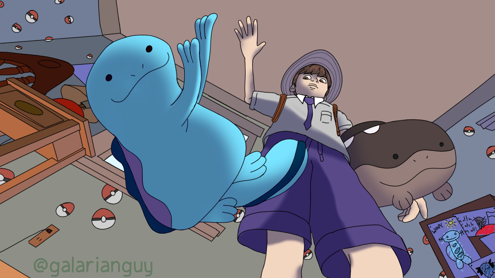 1920x1080 I don't want to play with Quagsire anymore, Desktop