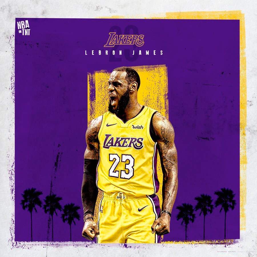 900x900 Lebron James Lakers 2018 TNT, Phone