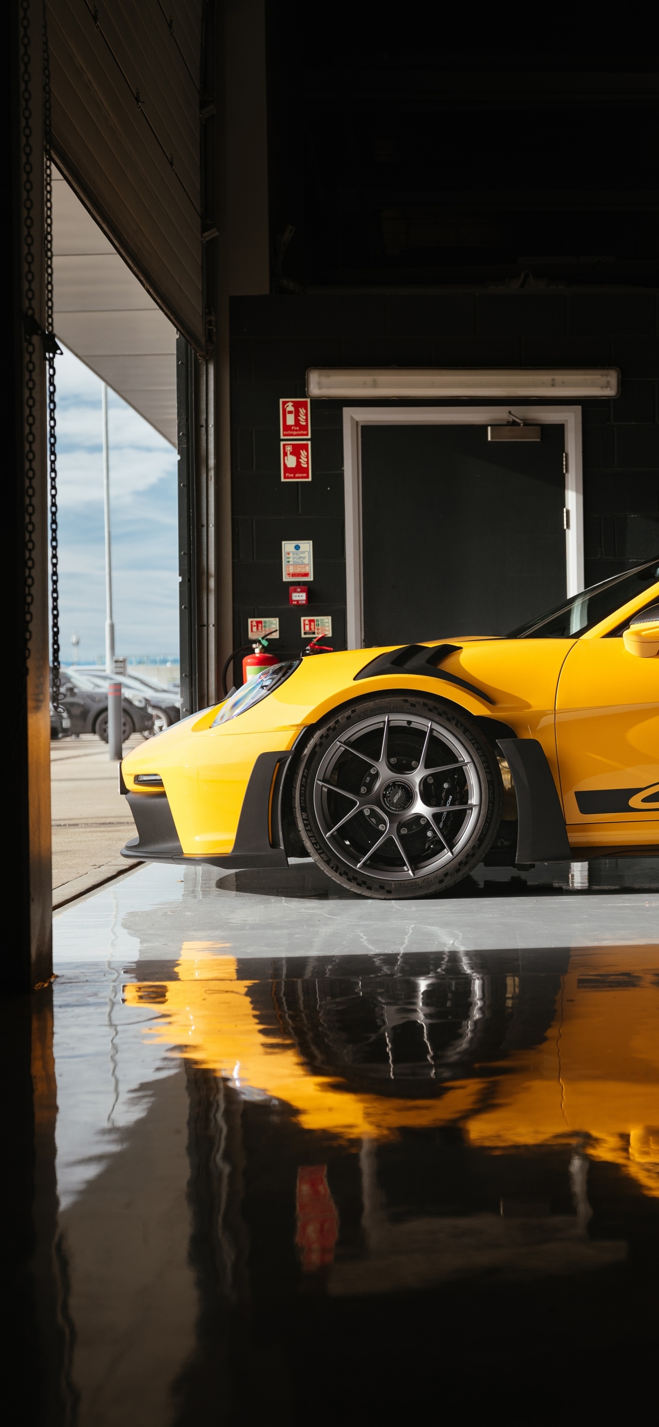 1290x2780 Porsche 911 GT3 RS Wallpaper 4K, Weissach package, 5K, 8K, Phone