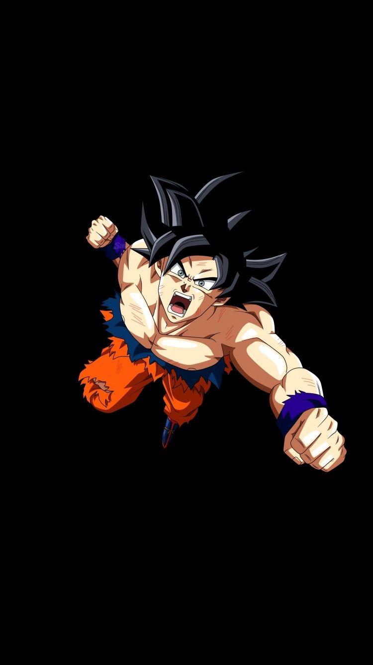 750x1340 Angry Goku Wallpaper Free Angry Goku Background, Phone