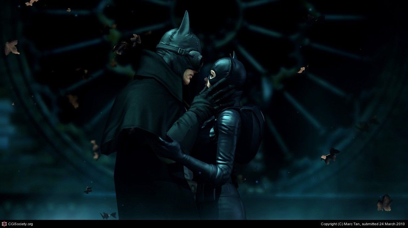 1300x730 I like this take on Batman and Catwoman (1080p wallpaper), Desktop