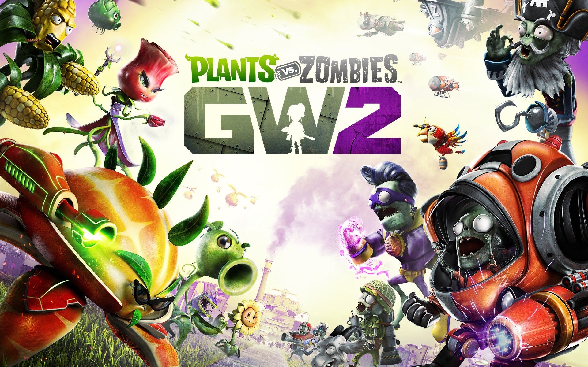 1920x1200 Plants Vs. Zombies: Garden Warfare 2 HD Wallpaper. Background, Desktop