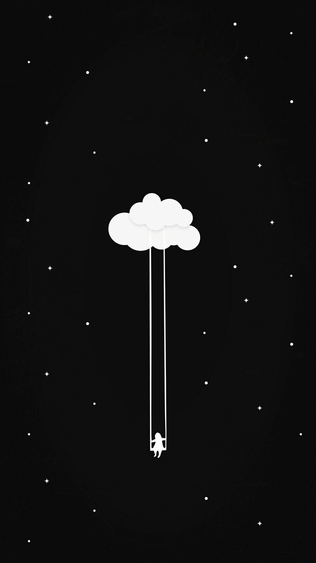 1080x1920 Awesome Cute Black Wallpaper For iPhone HD Cute, Phone