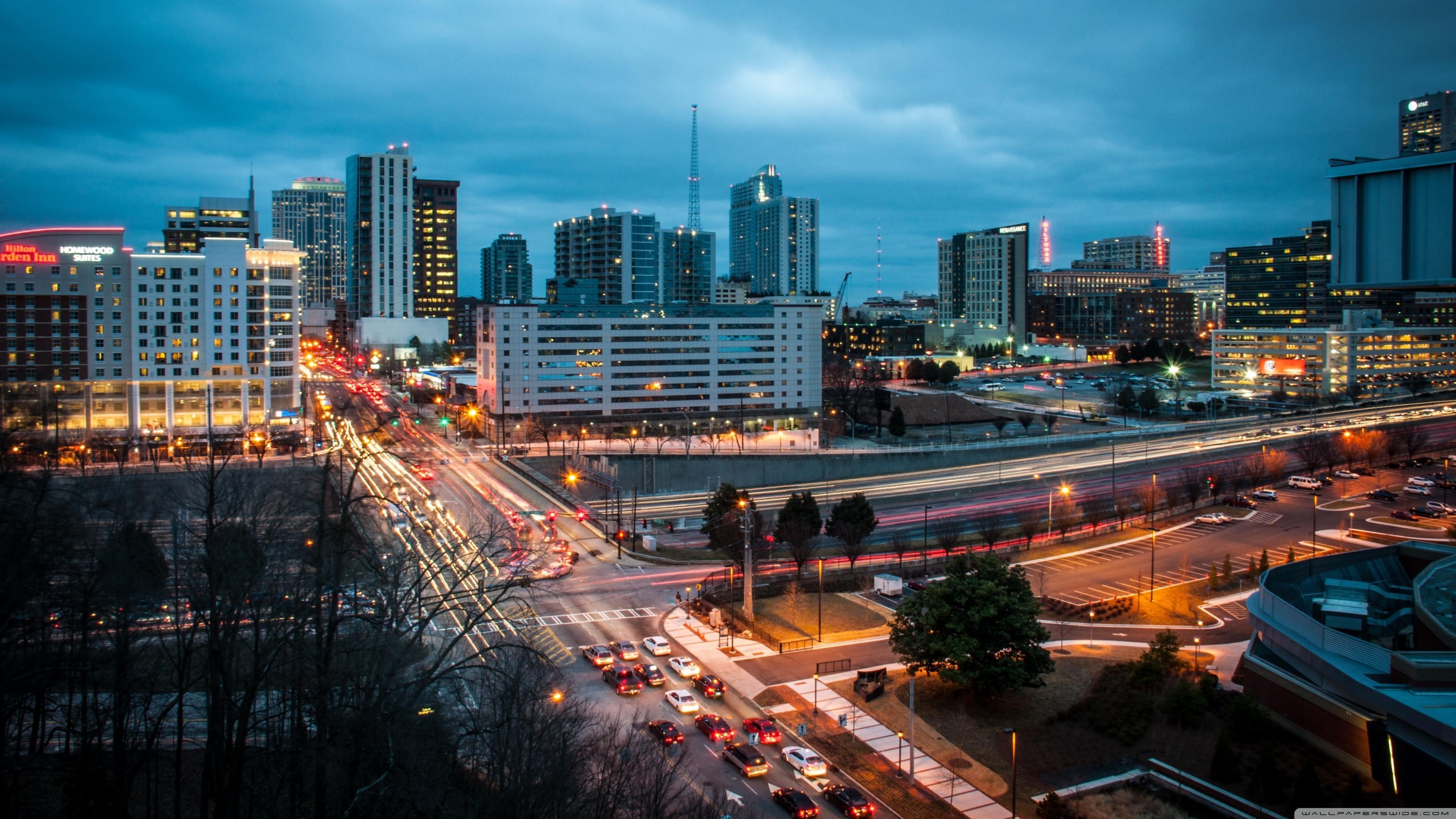 3560x2000 Downtown Atlanta ❤ 4K HD Desktop Wallpaper for 4K Ultra HD TV, Desktop