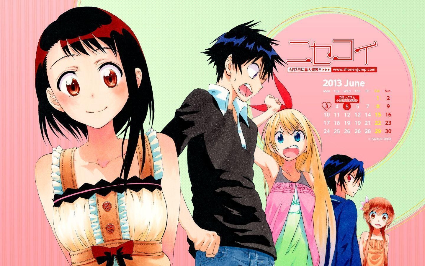 1440x900 image about Nisekoi. High school students, Desktop