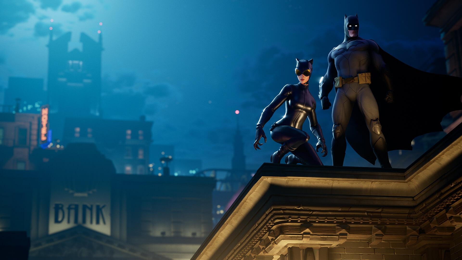 1920x1080 Batman Glides to Fortnite on Batman Day, Desktop