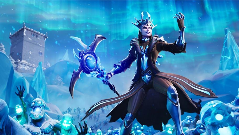 920x520 The Ice Queen Fortnite wallpaper, Desktop