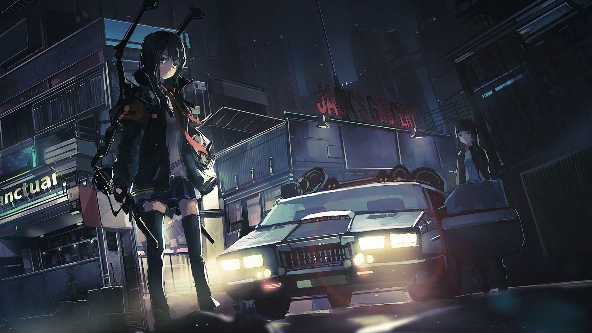 1920x1080 Car Anime Wallpaper Free Car Anime Background, Desktop