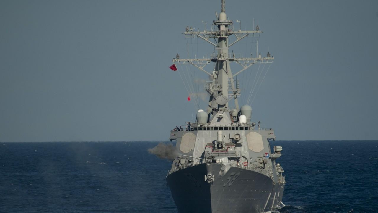 1280x720 Wallpaper USS Laboon, DDG Arleigh Burke Class, Destroyer, USA, Desktop