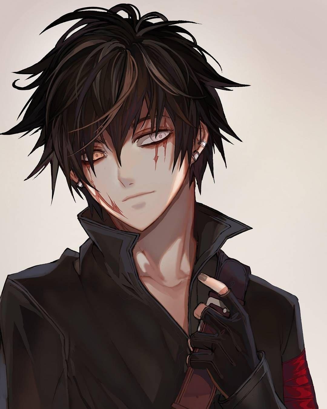 1080x1350 Anime Boy with Black Hair Wallpaper Free Anime Boy with Black Hair Background, Phone