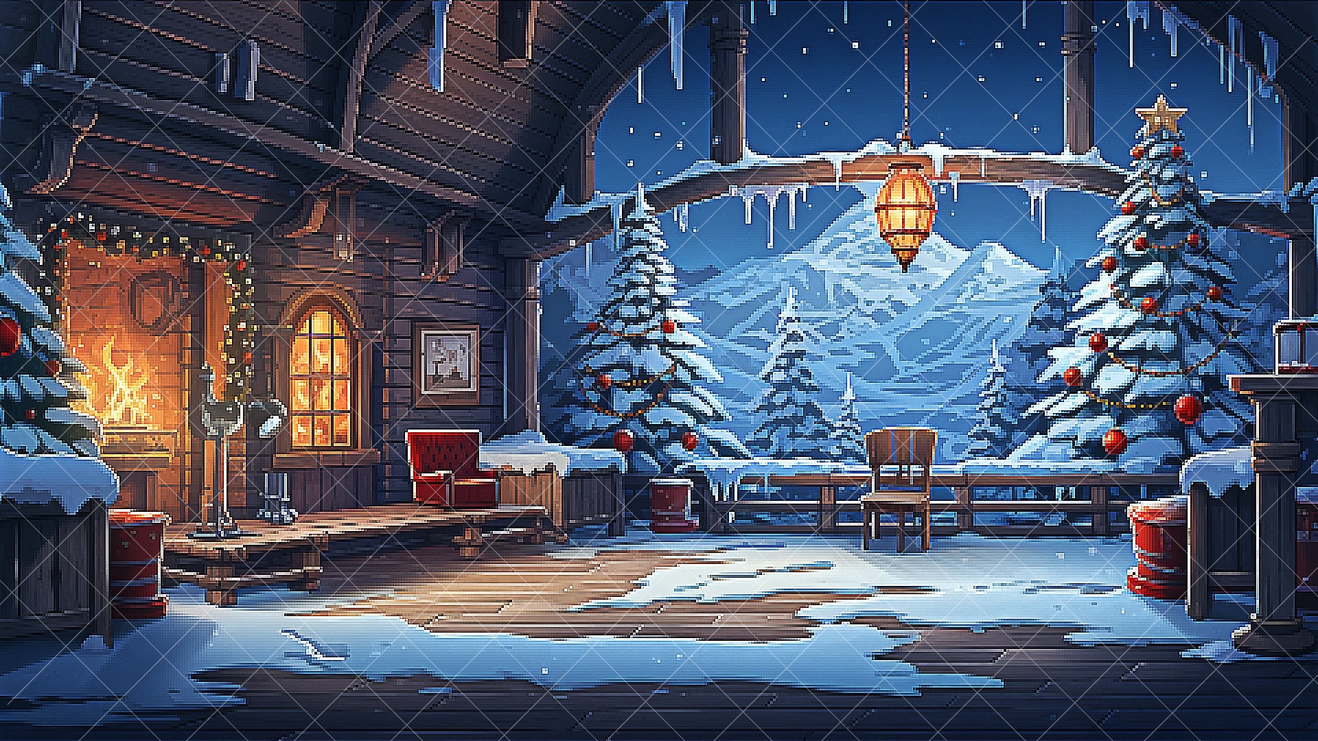 1920x1080 BACKGROUND Christmas 1 in 2D Assets, Desktop