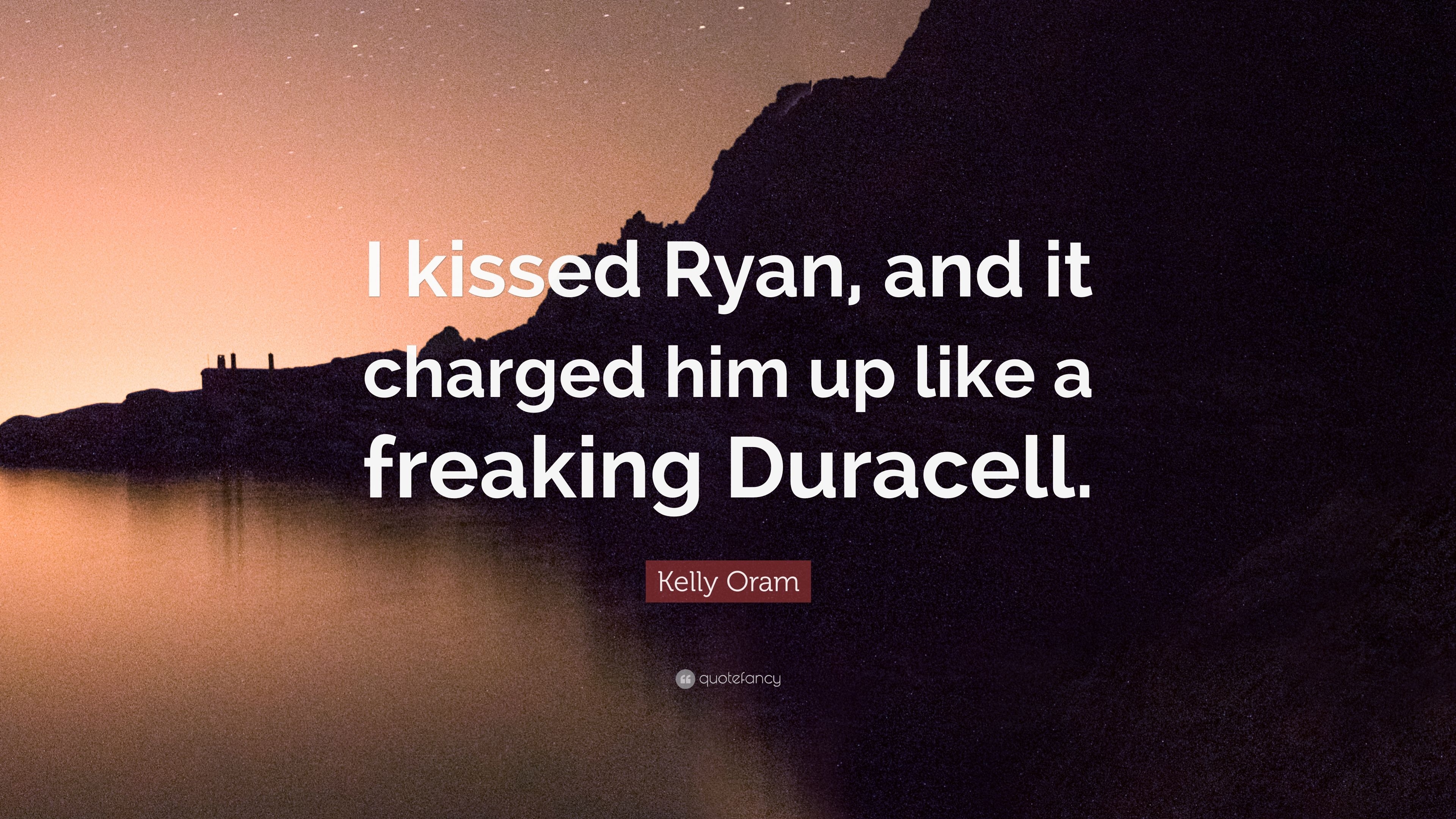 3840x2160 Kelly Oram Quote: “I kissed Ryan, and it charged him up like a, Desktop