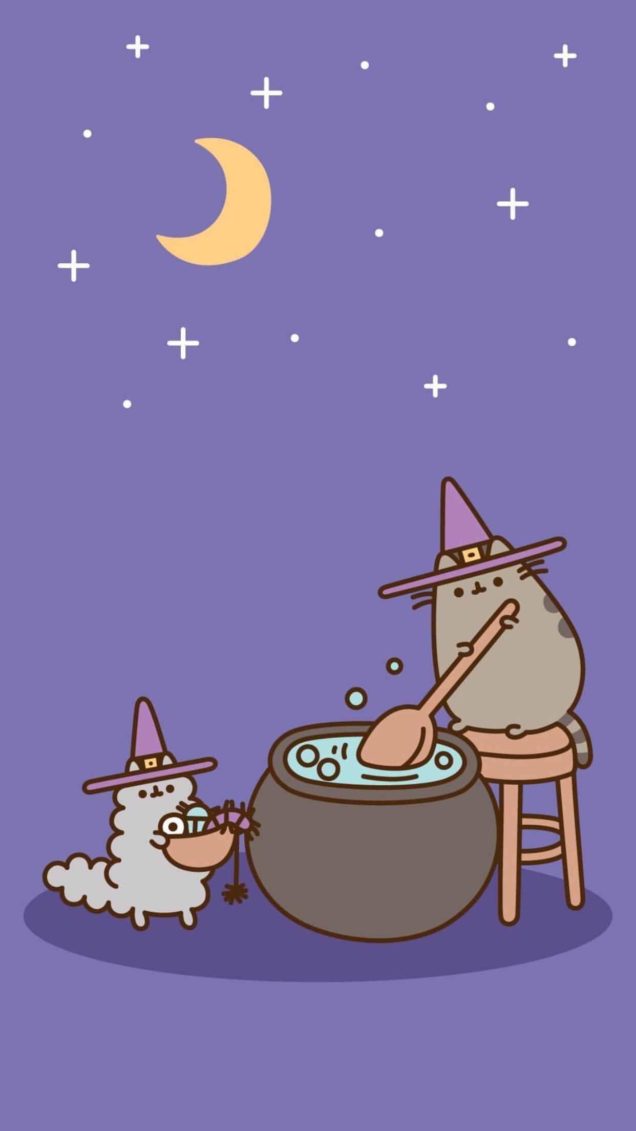 1250x2210 Kawaii Witch Wallpaper Free Kawaii Witch Background, Phone