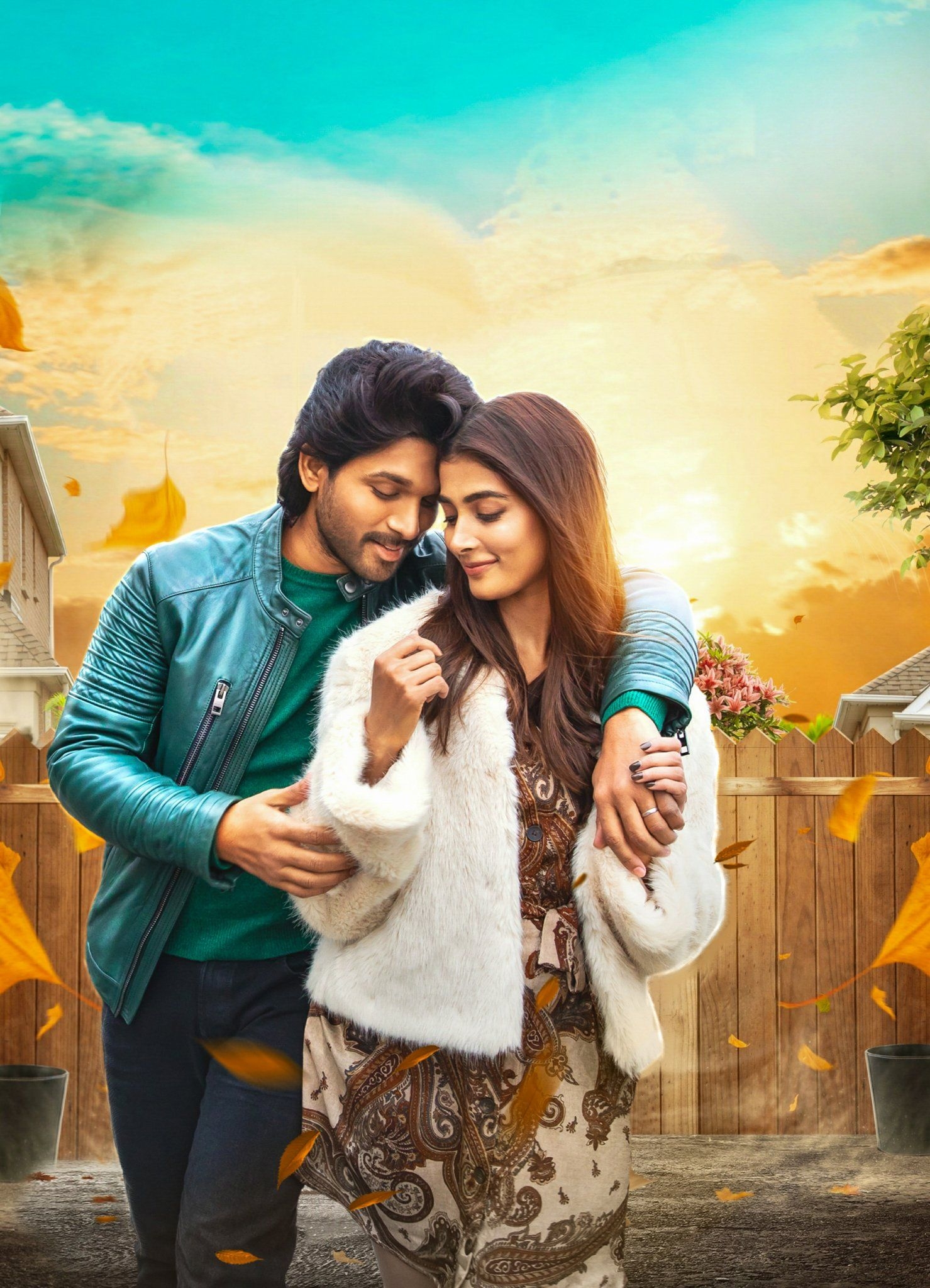 1480x2050 Ala Vaikunthapurramuloo Movie photo Allu Arjun and Pooja Hegde, Phone