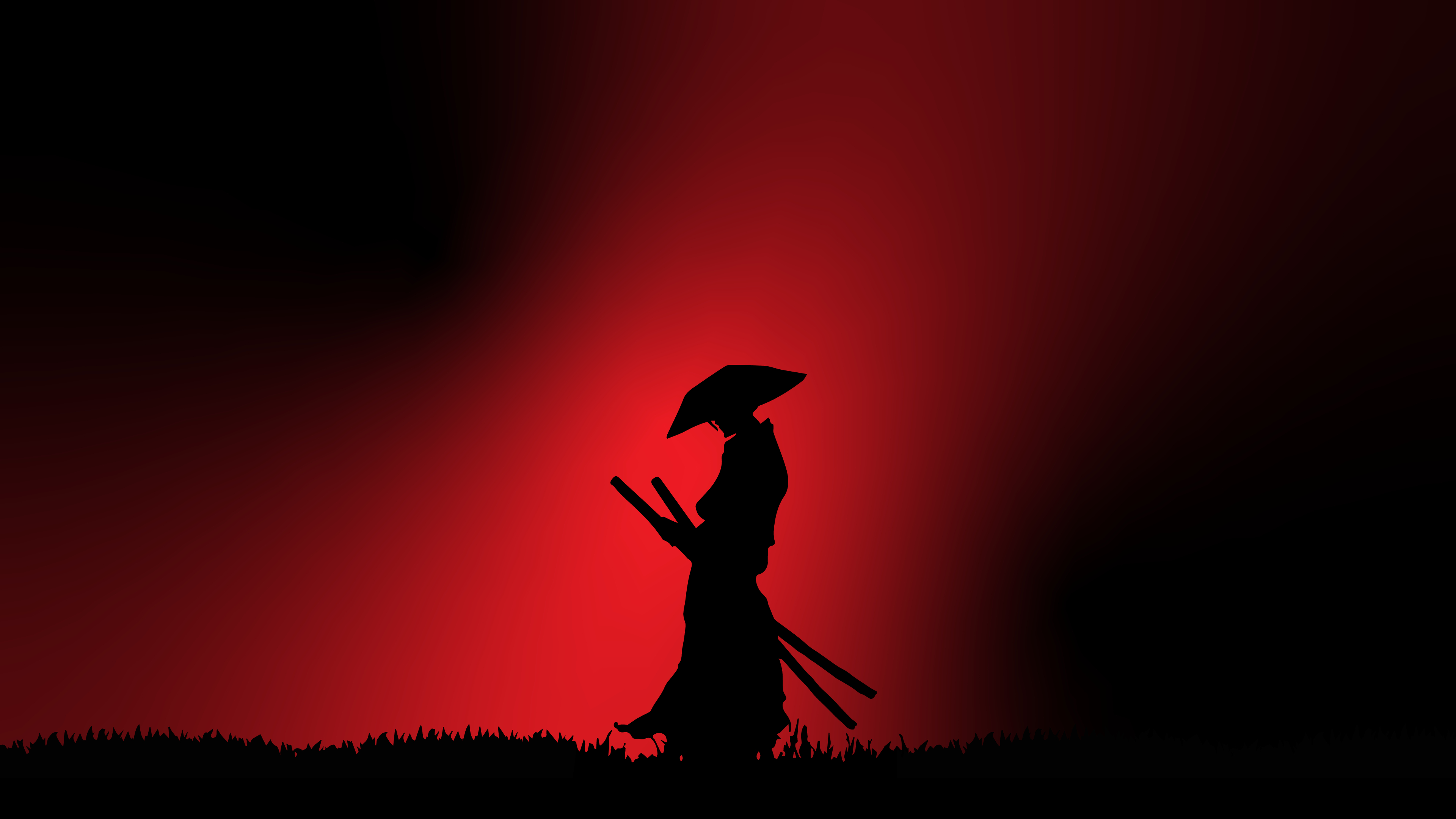 3840x2160 Samurai red 4k (): wallpaper, Desktop