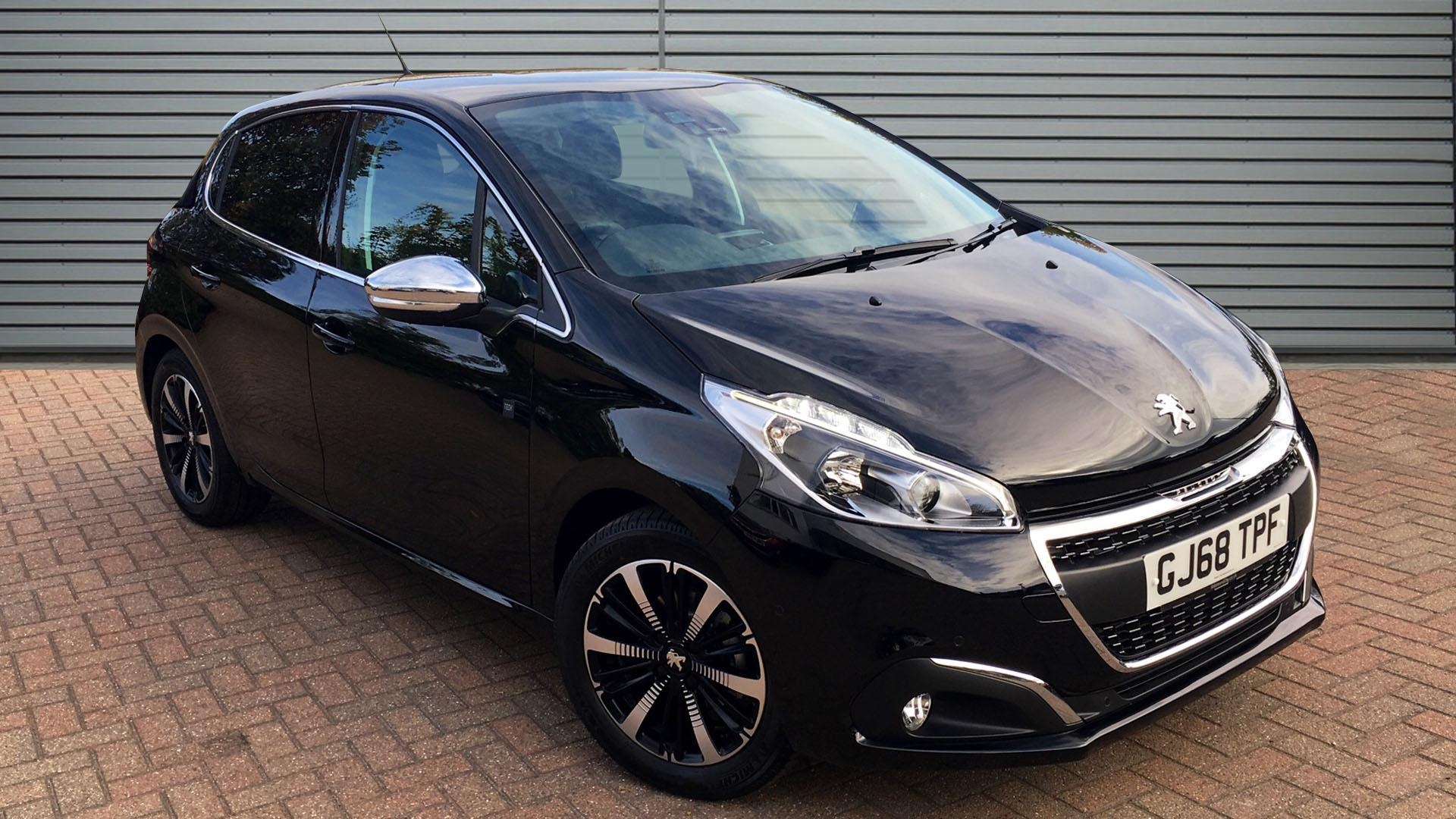 1920x1080 Used Peugeot 208 Tech Edition Black Cars, Desktop