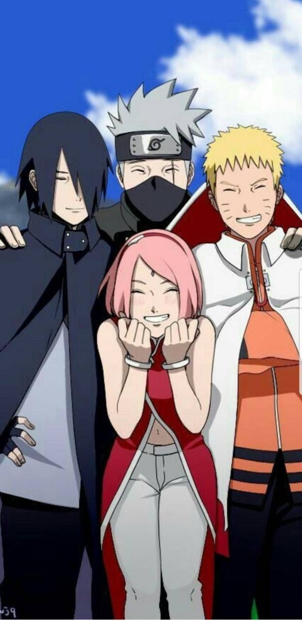 630x1280 Download Team 7 wallpaper by Ecuevas1 now. Browse millions of popu. Naruto sasuke sakura, Naruto uzumaki hokage, Naruto shippuden characters, Phone