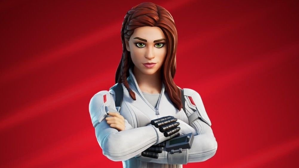 1010x570 Black Widow Snow Suit Fortnite wallpaper, Desktop