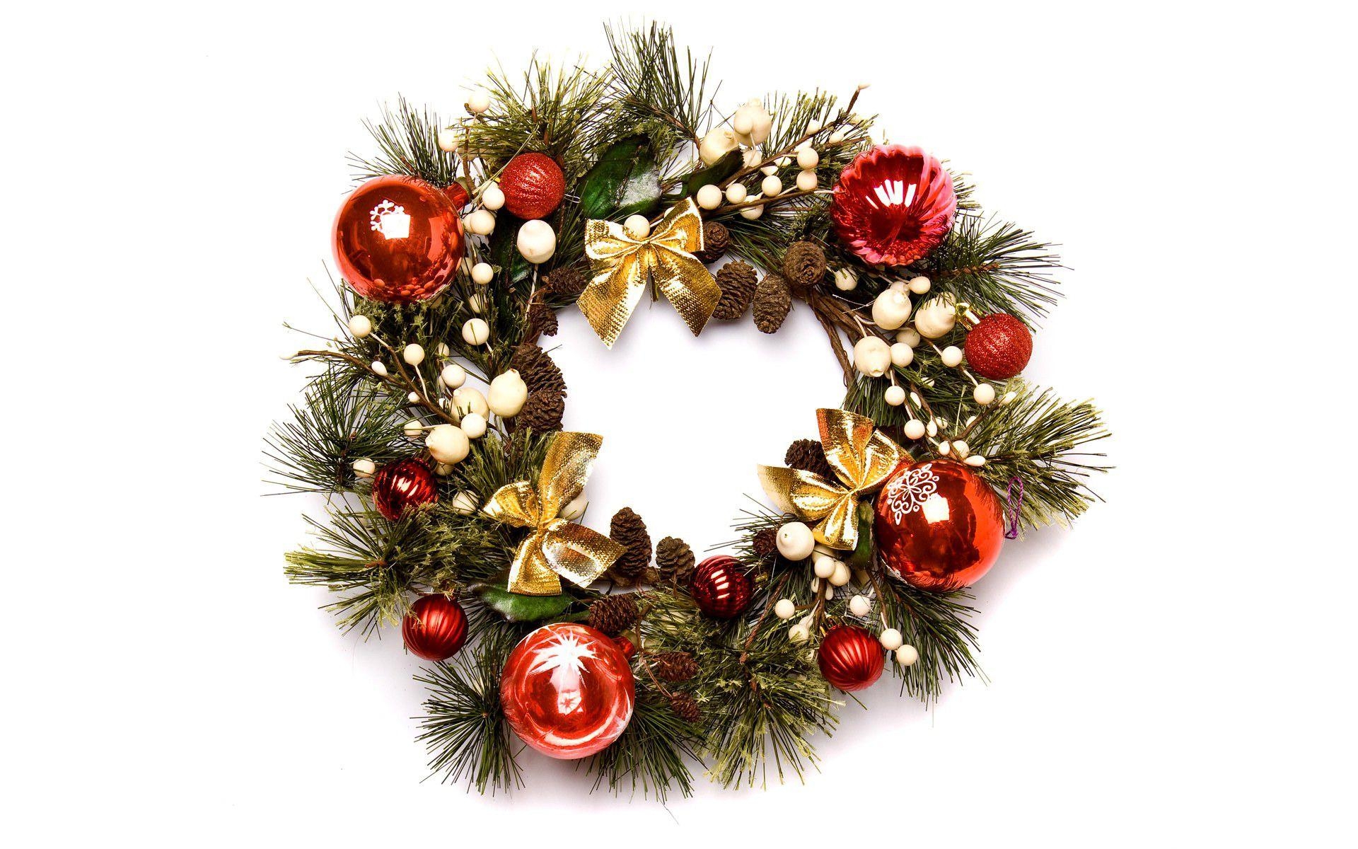 1920x1200 High Res Christmas Wreath Wallpaper Sarah Michelle 08.25.15, Desktop