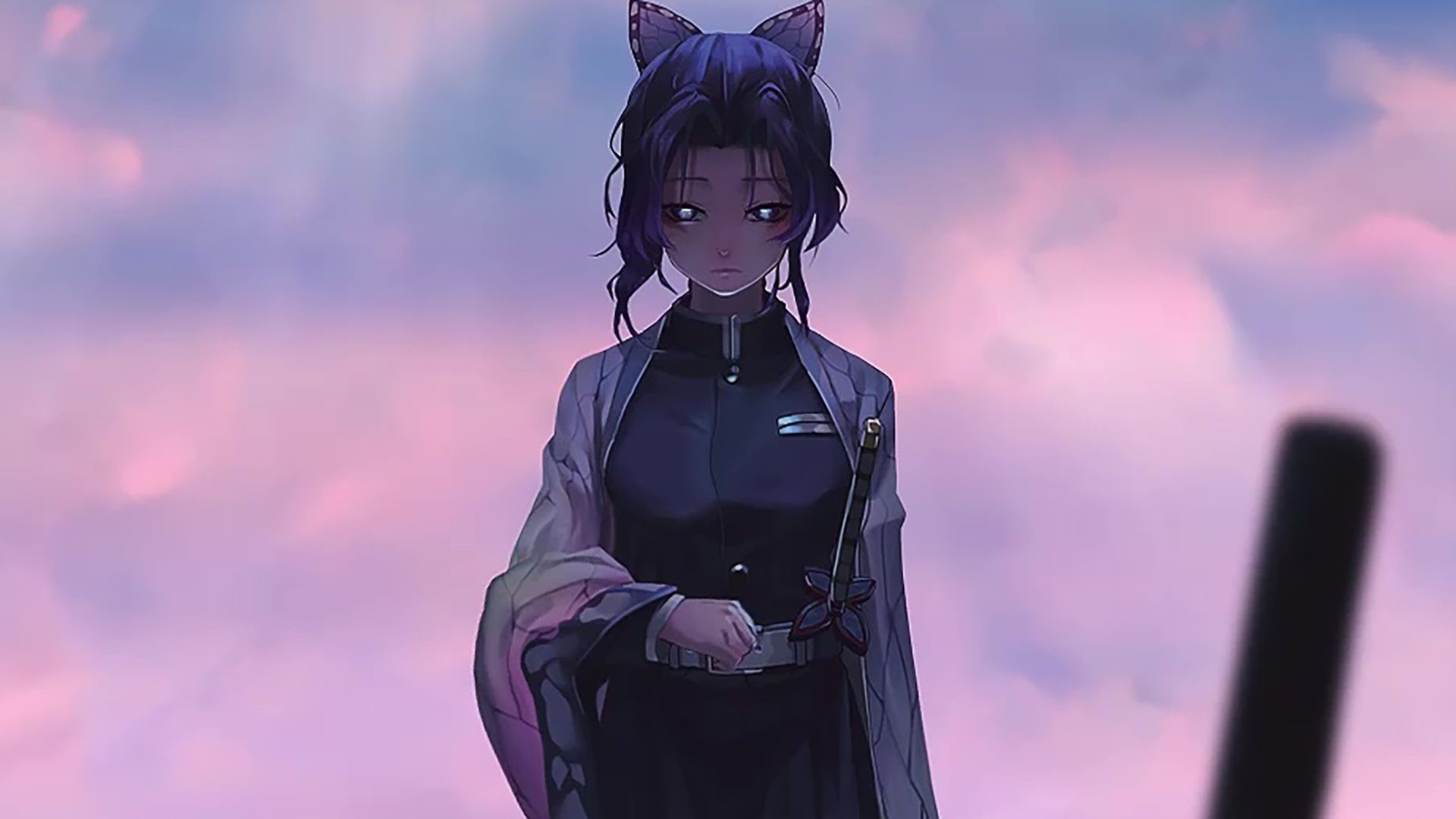 1920x1080 Shinobu Kocho Kimetsu No Yaiba Live Wallpaper, Desktop