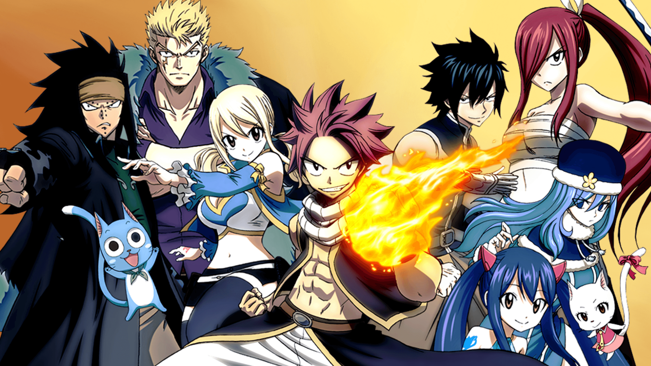 2560x1440 Fairy Tail Computer Wallpaper Desktop Background x. Anime <3, Desktop