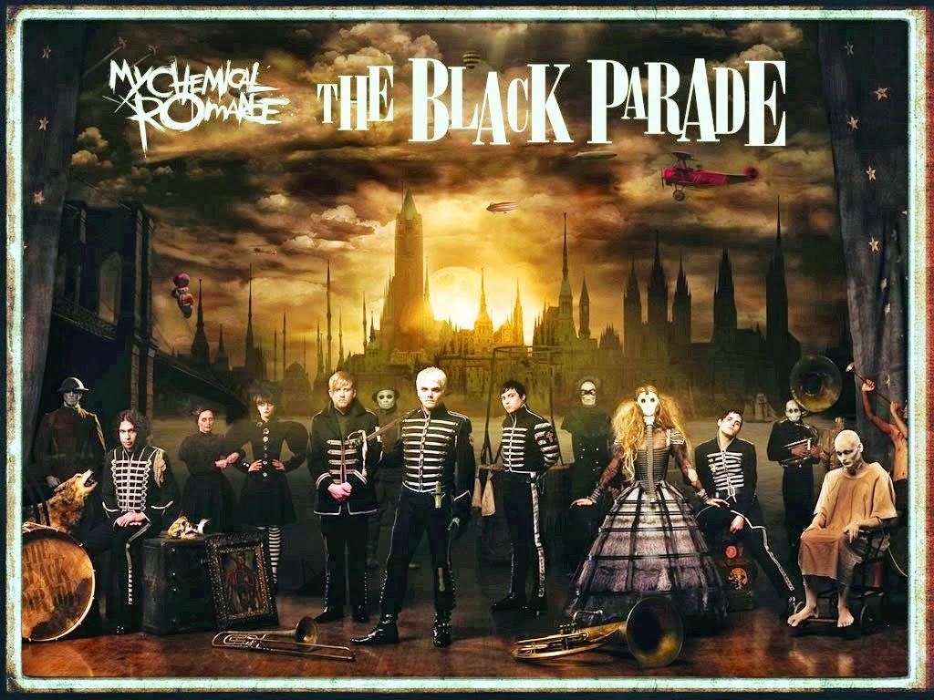 1030x770 My Chemical Romance The Black Parade Poster, Desktop