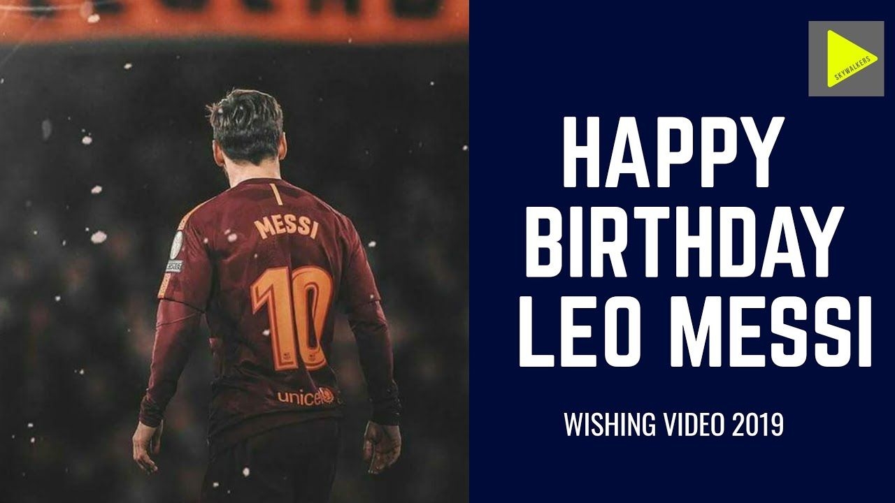 1280x720 Birthday Wishes For Messi, Desktop