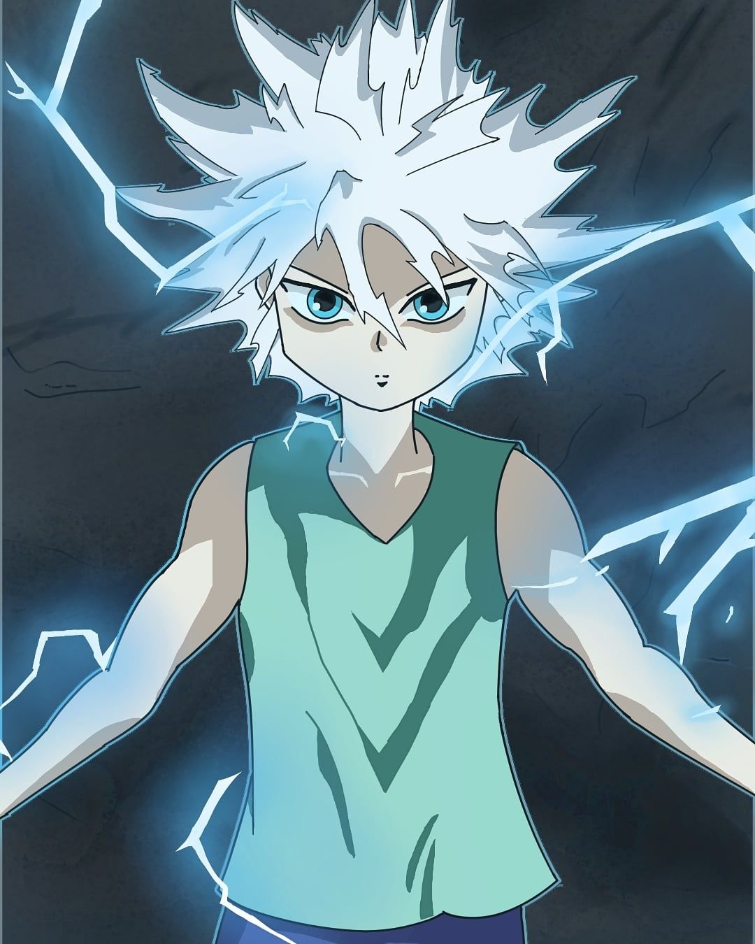 1080x1350 Killua Godspeed, Phone