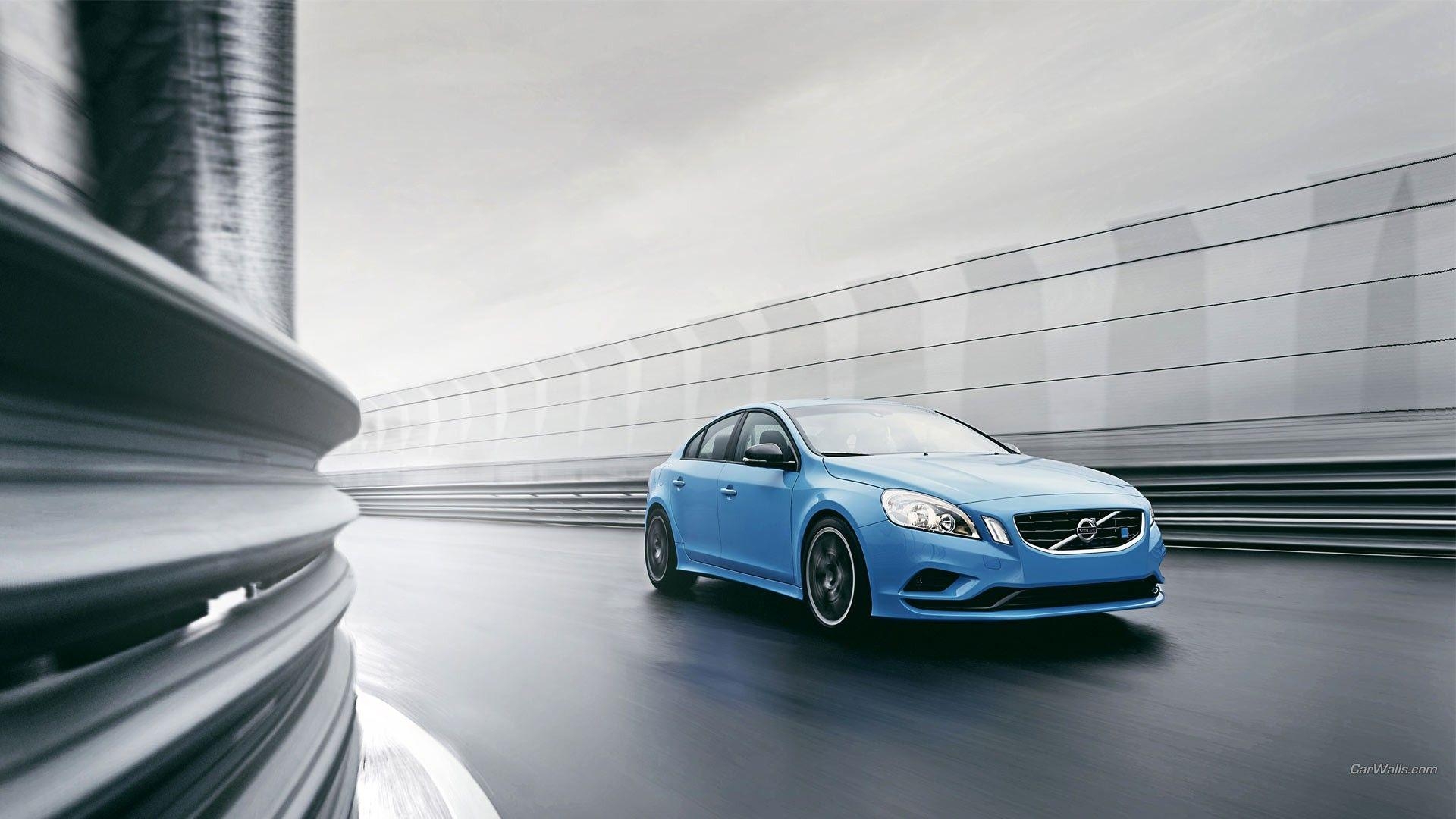 1920x1080 Volvo S Car, Polestar Racing, Blue Cars Wallpaper HD / Desktop, Desktop